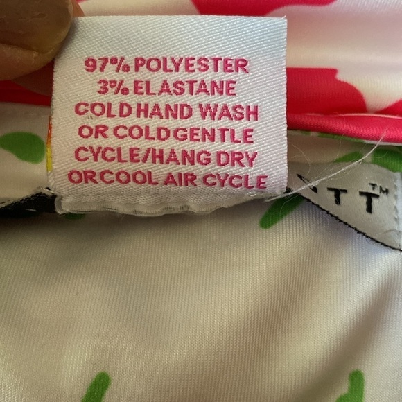 Gretchen Scott Mediterranean tiles and lobster mix media print dress - Picture 6 of 7